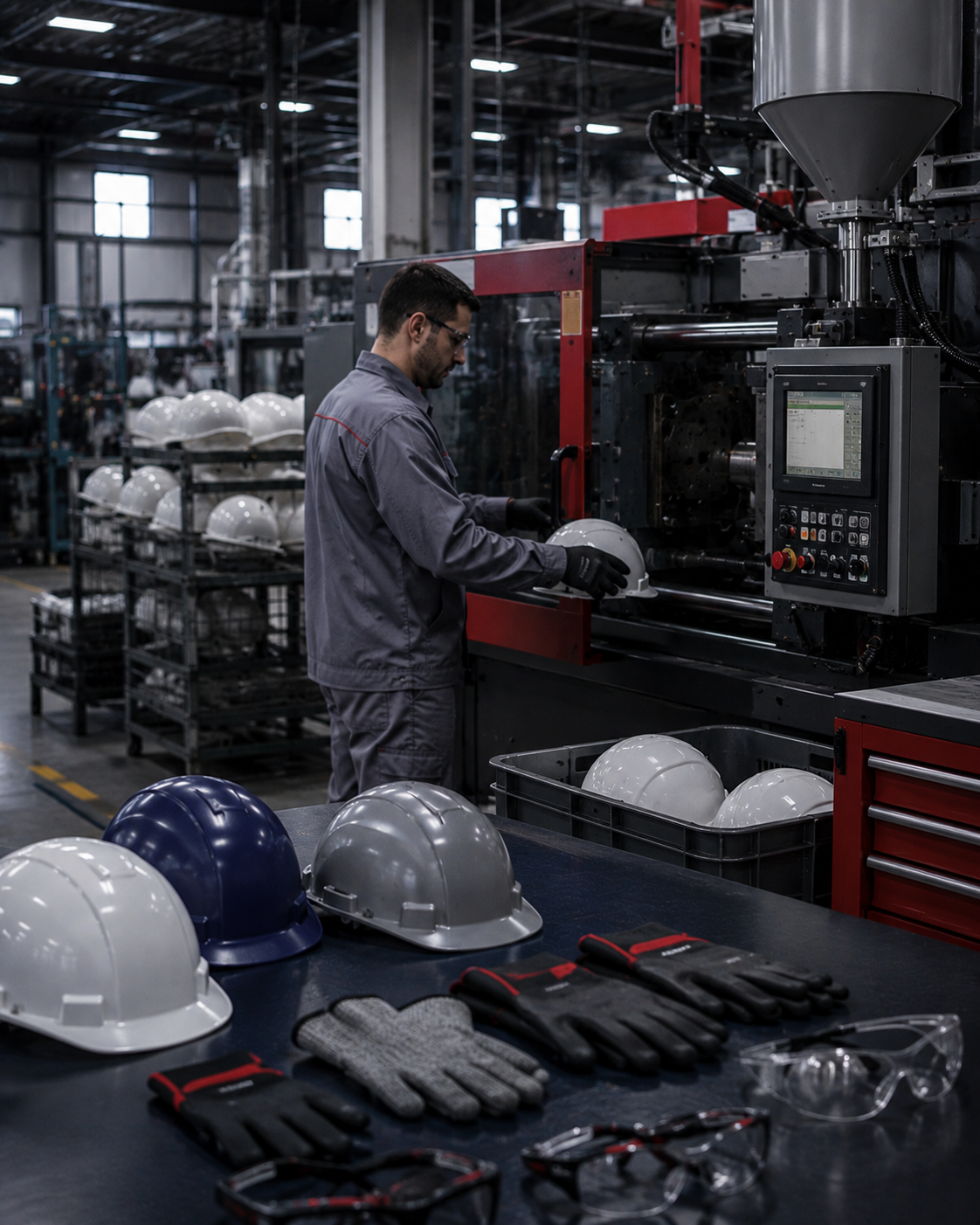 Reestruturação industrial de fabricante de EPIs
